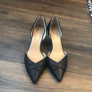 Kelly & Katie black heels